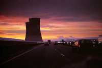 January: Winter sunrise on the M1