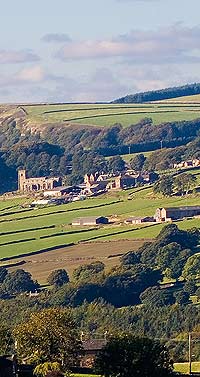 January: High Bradfield seen from Dungworth